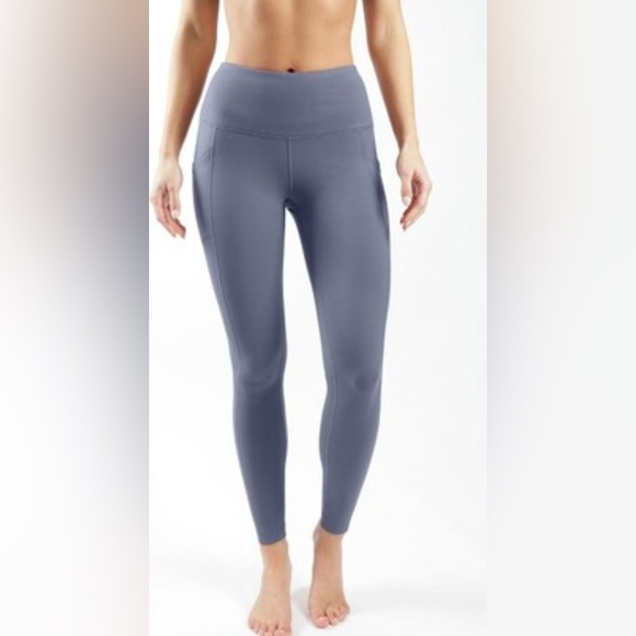 Yogalicious Blue/Gray Leggings - Picture 1 of 1